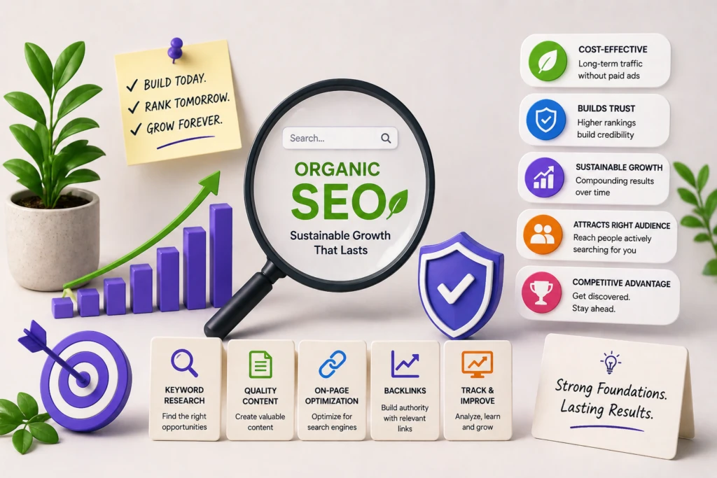 Why Organic SEO is the Secret Weapon for New Businesses.